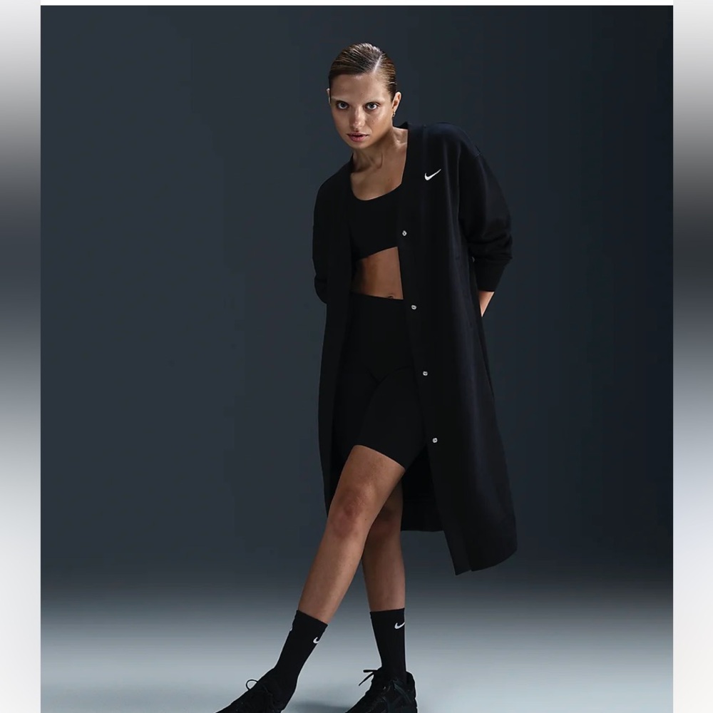 Sportswear Phoenix Fleece Oversize Longline Cardigan